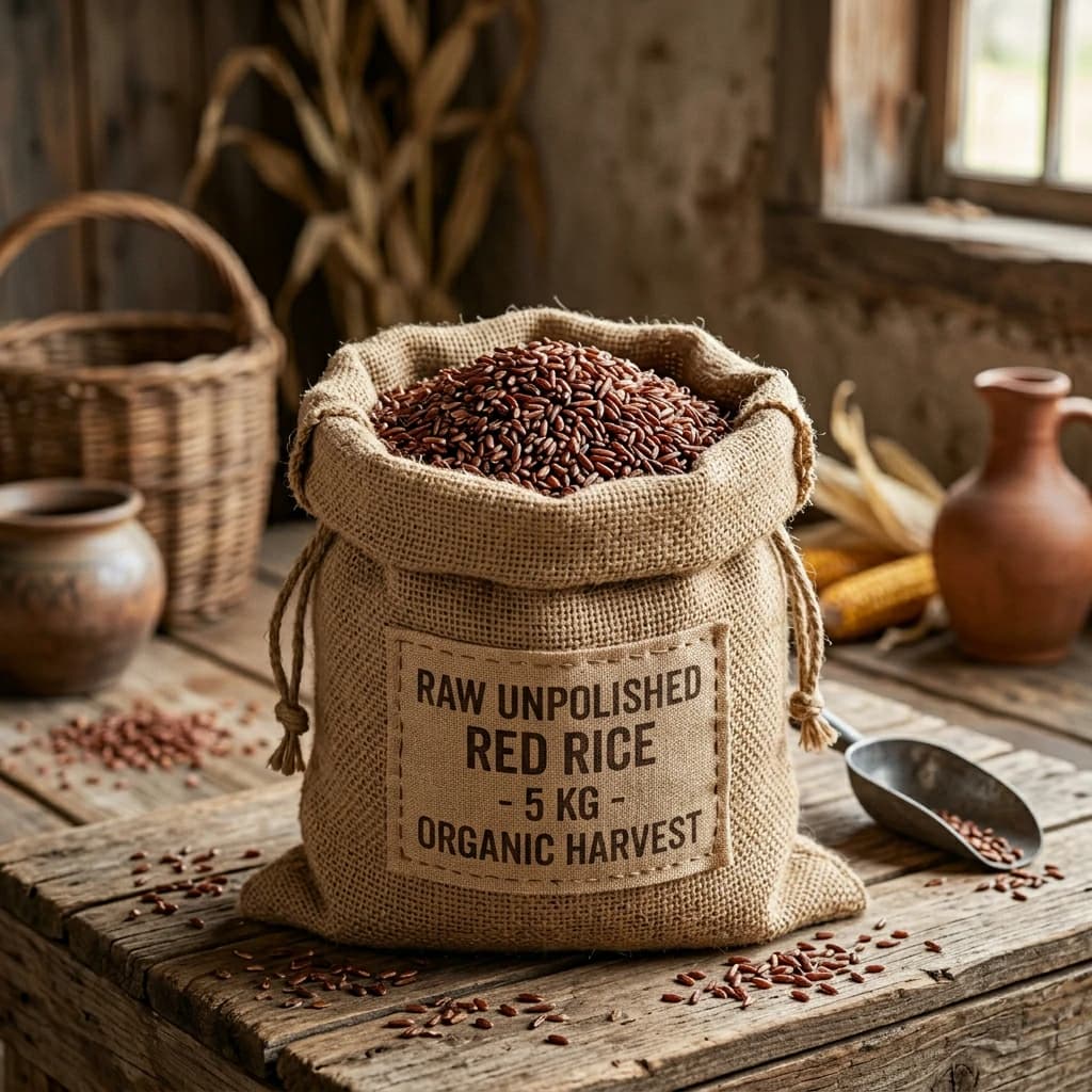 Aromatic Red Rice (Lal Chal)