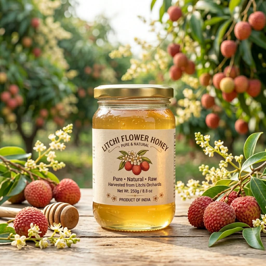 Natural Litchi Flower Honey