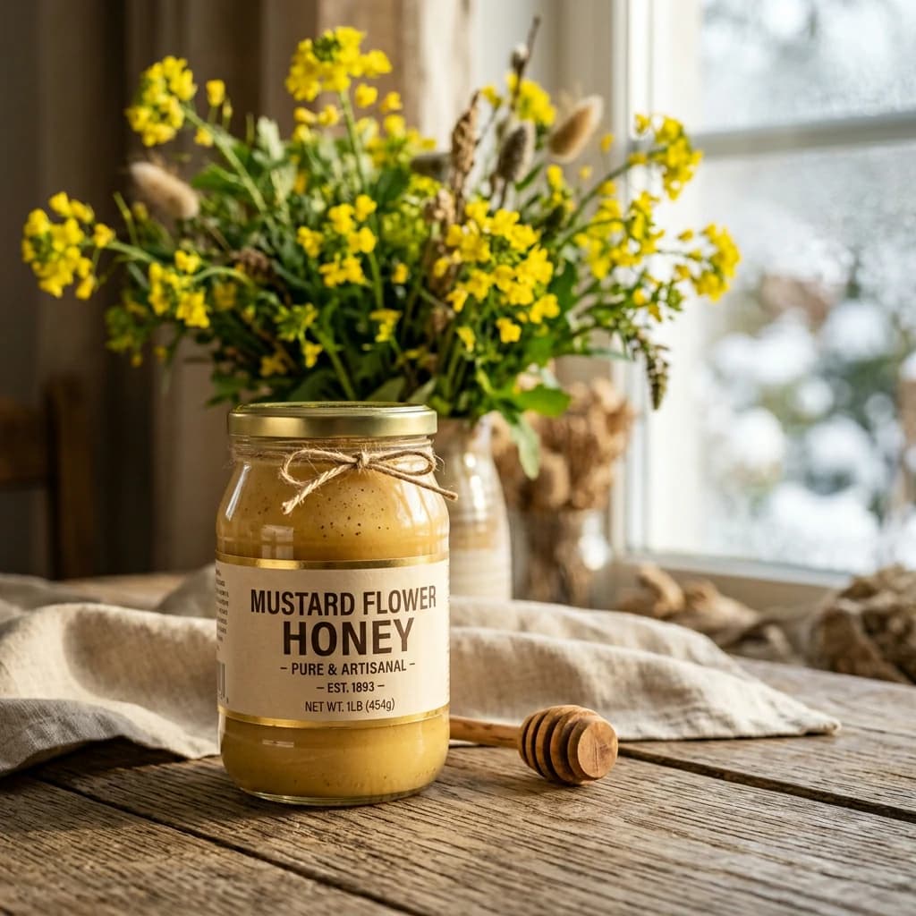 Mustard Flower Honey (Raw)