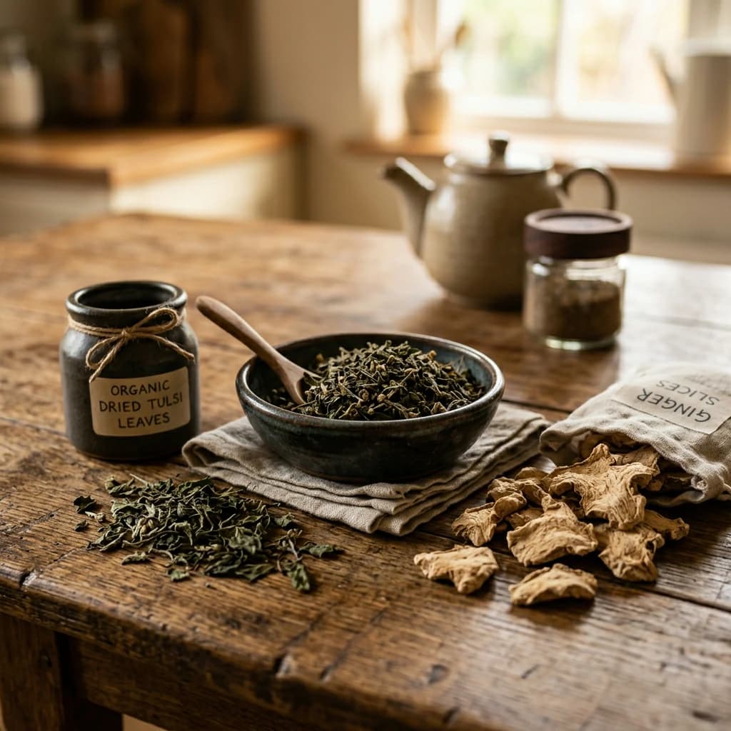 Tulsi Ginger Herbal Blend