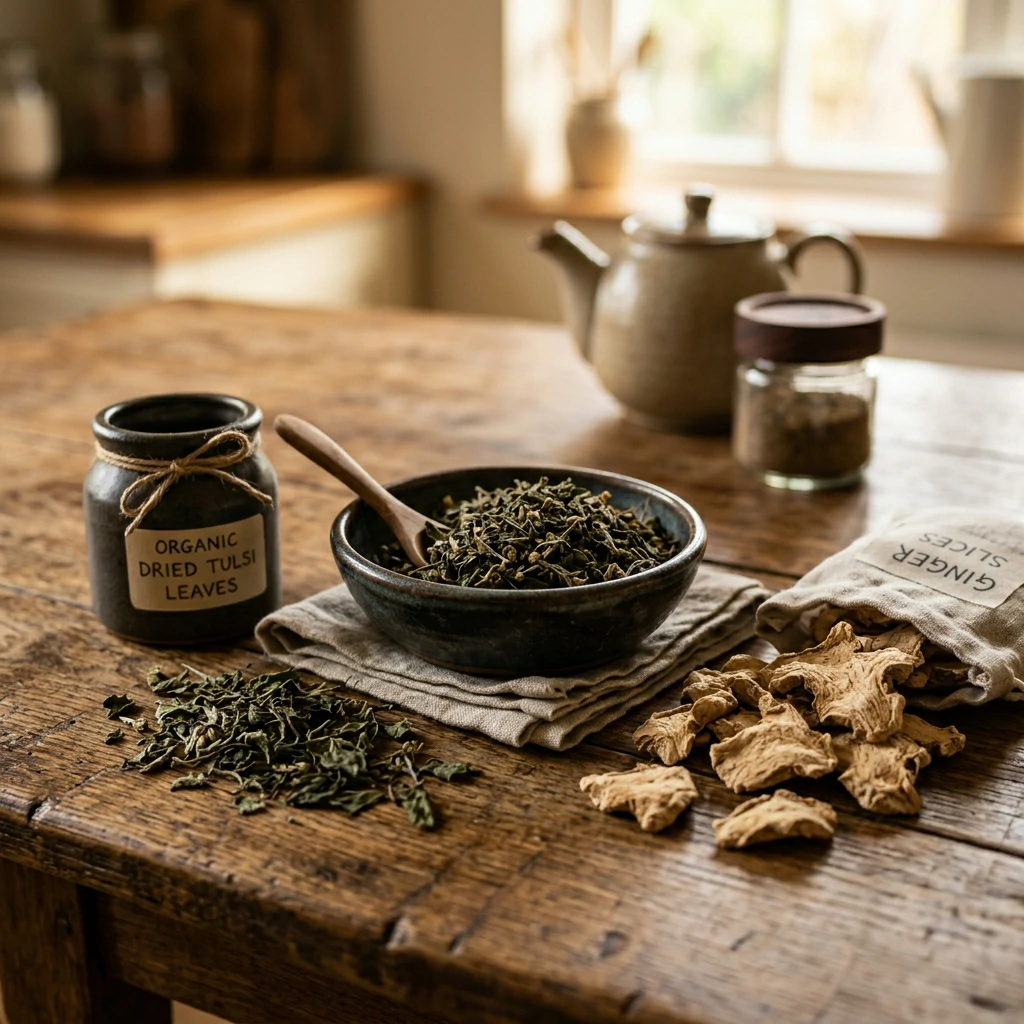 Tulsi Ginger Herbal Blend